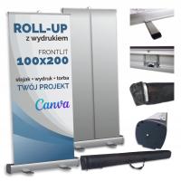 ROLL-UP ROLLUP 100x200 reklama STANDARD FRONTLIT