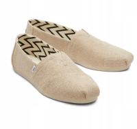 TOMS ESPADRYLE DAMSKIE BEŻOWE WSUWANE NISKIE JTB