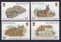 ASCENSION** Mi 345-8 Zwierzęta