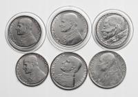 Watykan, 50 i 100 Lir, Jan Paweł II, Pius XIII, 6 sztuk