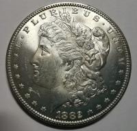 1$ Morgan Dollar 1882 Dolar Morgana Mennica Philadelphia BU Stan MENNICZY