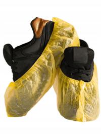 БАХИЛЫ ЧЕХЛЫ ИЗ ФОЛЬГИ ЖЕЛТЫЙ 100 ШТ (50 ПАР) ЧИЛА