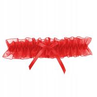 КРАСНЫЙ ПОДВЯЗКА ДЛЯ ВЫПУСКНОГО ВЕЧЕРА КРУЖЕВА ВЫПУСКНОГО ВЕЧЕРА ВЫПУСКНОГО ВЕЧЕРА УКРАШЕНИЯ ONESIZE