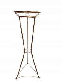 Kwietnik stojący metalowy wysoki stojak podstawka