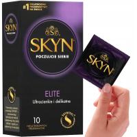 Skyn Elite презервативы Mega тонкие гладкие мягкие не латексные 10 шт.