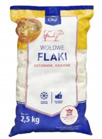 METRO Chef Flaki wołowe gotowane, krojone, mrożone 2,5 kg