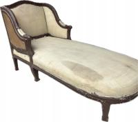 STARY SZEZLONG LEŻANKA