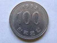 KOREA POŁUDNIOWA 100 WON 1993 ROK !!!!!!!!!!! 1921