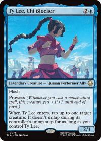 MtG: Ty Lee, Chi Blocker (TLA)