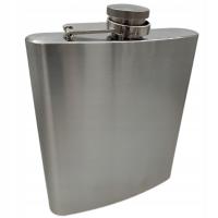 Металлическая фляжка большой XL 500 мл из нержавеющей стали подарок