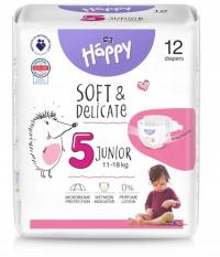 Подгузники Bella Happy 5 Junior 11-18 кг 12 шт.