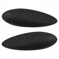 2SZT TRWAŁE GUMOWE STOPERY DO DRZWI CZARNE ANTYPOŚLIZGOWE