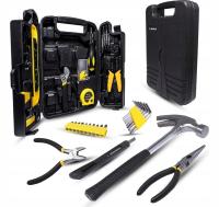 ZESTAW NARZĘDZI WALIZKA NARZĘDZIOWA MŁOTEK SZCZYPCE ŚRUBOKRĘTY 125EL.