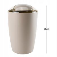 Мусорное ведро для ванной бежевый