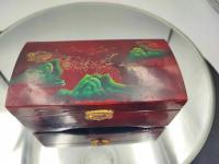 Pudełko,kasetka na biżuterię,bibeloty z lat 70-80