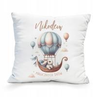 PODUSZKA z imieniem dziecka ozdoba na łóżeczko dziecka