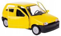 FIAT CINQUECENTO MODEL METALOWY WELLY 1:32-39 ŻÓŁTY