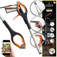 Длинный захват Zapper для сбора мусора сборные игрушки листья складной