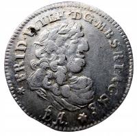 NumisMATI D998 Szóstak 1686 Fryderyk, BA, srebro