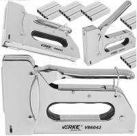 СИЛЬНЫЙ СТЕПЛЕР ОБИВКИ РУЧНОЙ TAKER МЕТАЛЛИЧЕСКИЙ ТВЕРДЫЙ НАБОР СКОБ 4000