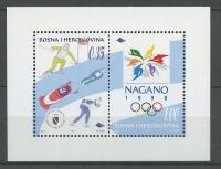 Bośnia i Hercegowina** Mi. Blok 4 Igrzyska Olimpijskie