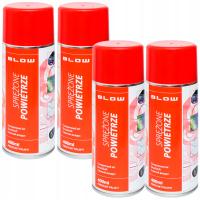4× Sprężone powietrze 400mlczerwone BLOW w puszce SPRAY do przedmuchiwania.