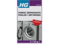 Środek do czyszczenia pralek i zmywarek HG Pomoc serwisanta (2 x 100 g)