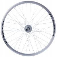 Велосипедное колесо спереди 28 дюймов передний генератор Shimano 3W Серебряный конический