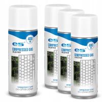 Sprężone powietrze E5 400 ml zestaw 4 szt.