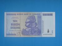 Zimbabwe Banknot 10000000000 Dollars AA 2008 UNC P-85