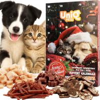 Kalendarz Adwentowy Świąteczny z przysmakami dla psa i kota