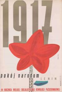 1917 44 rocznica... Rewolucji Październikowej 1961