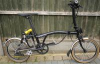 Brompton титановый велосипед