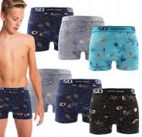 6X цветные боксеры для мальчиков, боксеры для мальчиков 158/164