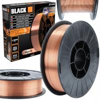 DRUT SPAWALNICZY 0,8MM DO SPAWANIA SG2 AWS 5.18 5000g 5KG MIGOMAT BLACK