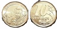 10 centavos (2023) Brazylia - Piotr I Cesarz Brazylii