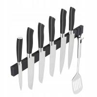 МАГНИТНАЯ ПОЛОСА БАР ДЛЯ НОЖЕЙ КЛЮЧИ ИНСТРУМЕНТЫ 50 СМ ЧЕРНЫЙ САМОКЛЕЯЩИЙСЯ