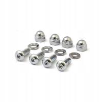 ŚRUBA Z METALU DO TABLICY REJESTRACYJNEJ X 2