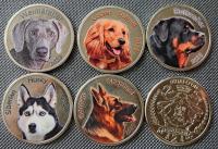 TONGA Niuafo'ou zestaw 5 monet PSY kolor