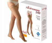 ARIES AVICENUM POŃCZOCHY UCISKOWE 140 Z KORONKĄ 1 STOPNIA CCL1 S LONG