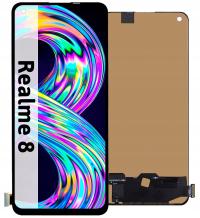 Wyświetlacz Do Oppo Realme 8 RMX3085 InCell LCD Ekran