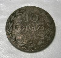 Polska, Królestwo Kongresowe, 10grosz 1840 MW. (427).