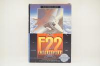 F22 Interceptor Sega Genesis NTSC/U box instrukcja