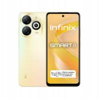 Smartfon INFINIX Smart 8 3/64GB Shiny Gold