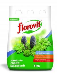 Флоровит удобрение для хвойных деревьев 5 кг мешок группа Инко удобрение гранулированное удобное