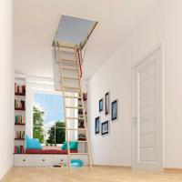 Чердачная лестница OLE 60x120 подножки FAKRO люк LWK
