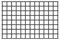 Сваренная сетка жесткая решетка 1000 x 750 ушко 50 x 50 сырой провод 3 мм