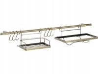 Подвесная кухонная полка с патиной