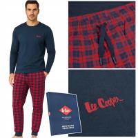 Lee Cooper piżama męska 2025 długi rękaw