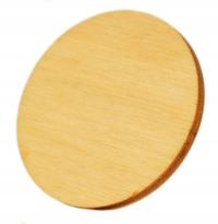 Koło drewniane podkładka podstawka 7,5 cm - 50 szt